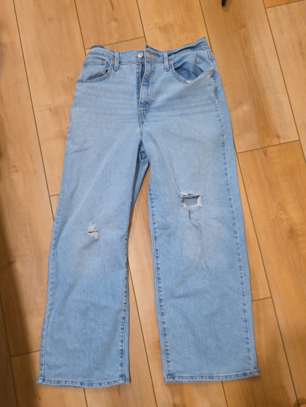 Levi's Light Blue Distressed Women's Jeans